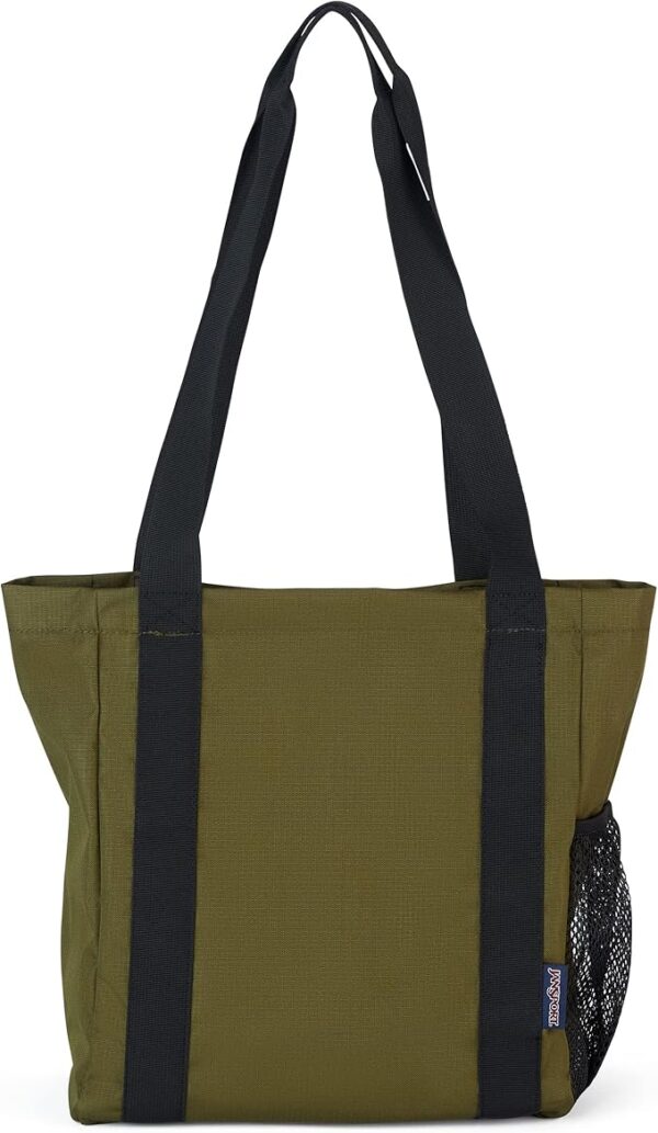Bolso Jansport de compras verde militar - Imagen 4
