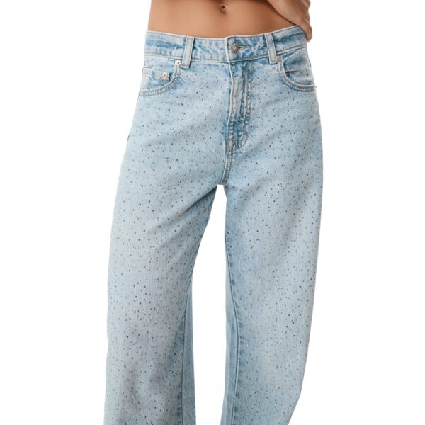 Jeans D92  straight fit brillos - Imagen 2
