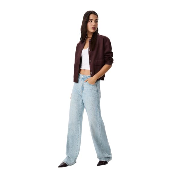 Jeans D92  straight fit brillos