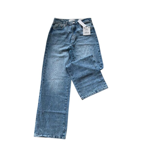 Jeans D92  straight fit brillos - Imagen 3