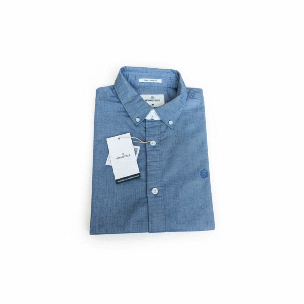 Camisa Springfield Tipo Oxford – Manga Corta - Imagen 2