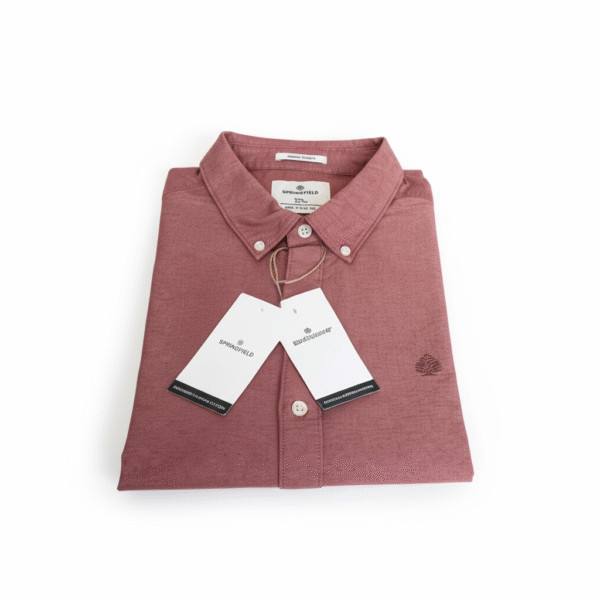 Camisa Springfield Tipo Oxford – Manga Corta - Imagen 2