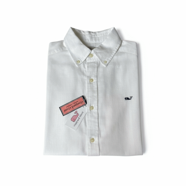 Camisa Vineyards Manga Corta – Mezcla de Algodón y lino - Imagen 2